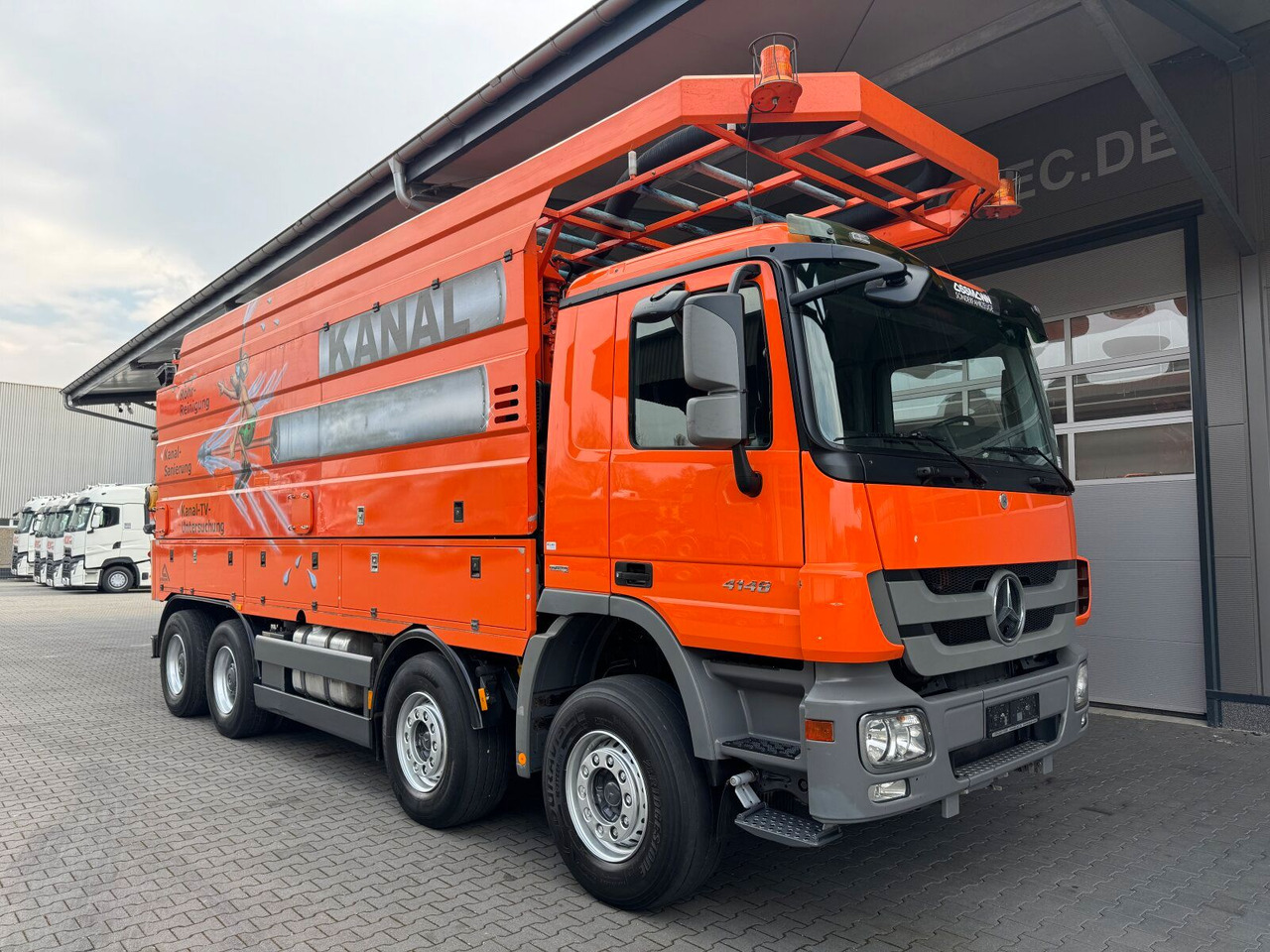 Mercedes-Benz ACTROS 4148 8x4 Kanalreiniger & Wasserrückgewinn - Limpieza de alcantarillado: foto 1 Mercedes-Benz ACTROS 4148 8x4 Kanalreiniger & Wasserrückgewinn - Limpieza de alcantarillado: foto 1