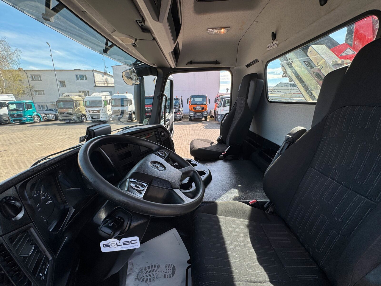 Leasing de  Mercedes-Benz AROCS 1832 4x2 Euro 6 Kipper Kran FASSI F120FB Mercedes-Benz AROCS 1832 4x2 Euro 6 Kipper Kran FASSI F120FB: foto 21