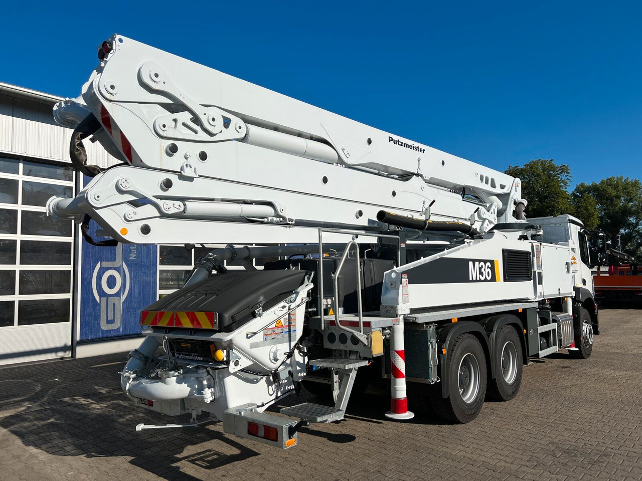 Mercedes-Benz AROCS 2640 6x4 E6 Betonpumpe Putzmeister 36-4 M - Bomba de hormigón: foto 4 Mercedes-Benz AROCS 2640 6x4 E6 Betonpumpe Putzmeister 36-4 M - Bomba de hormigón: foto 4