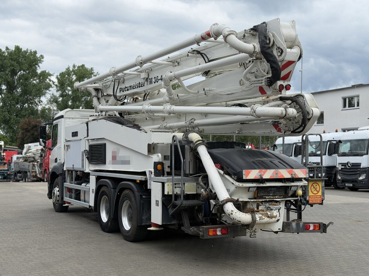 Mercedes-Benz AROCS 2840 6x4 Betonp. Putzmeister BSF36-4.16HLS - Bomba de hormigón: foto 5 Mercedes-Benz AROCS 2840 6x4 Betonp. Putzmeister BSF36-4.16HLS - Bomba de hormigón: foto 5