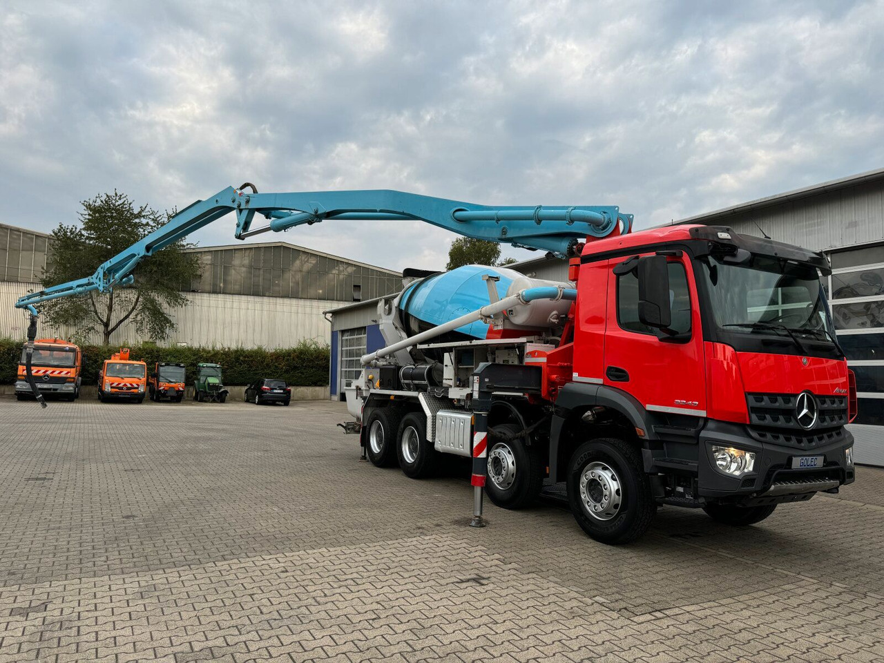 Mercedes-Benz AROCS 3243 8x4 Euro 6 Pumi Putzmeister TMM 24-3 - Camión hormigonera: foto 2 Mercedes-Benz AROCS 3243 8x4 Euro 6 Pumi Putzmeister TMM 24-3 - Camión hormigonera: foto 2