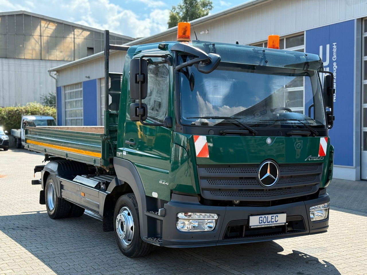 Furgoneta basculante Mercedes-Benz ATEGO 824 4x2 BB Dreiseitenkipper MEILLER: foto 1