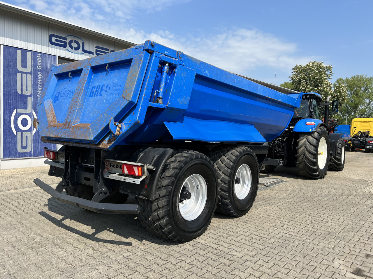 REISCH RTWK-200KS.550 Agro Kippauflieger - Semirremolque volquete: foto 4 REISCH RTWK-200KS.550 Agro Kippauflieger - Semirremolque volquete: foto 4