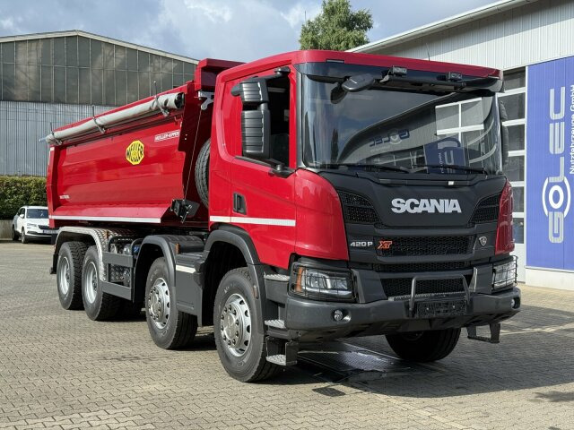 Scania P 420 8x4 Kipper Meiller 18,5m3 Euro 6 - Camión volquete: foto 1 Scania P 420 8x4 Kipper Meiller 18,5m3 Euro 6 - Camión volquete: foto 1