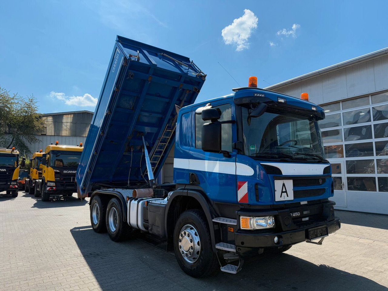 Scania P 450 6x4 Dreiseitenkipper DAUTEL - Camión volquete: foto 2 Scania P 450 6x4 Dreiseitenkipper DAUTEL - Camión volquete: foto 2