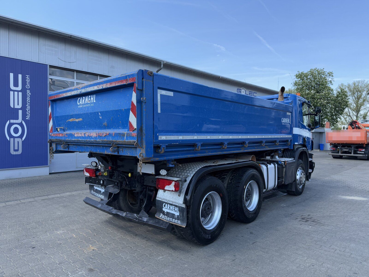 Scania P 450 6x4 Dreiseitenkipper DAUTEL - Camión volquete: foto 4 Scania P 450 6x4 Dreiseitenkipper DAUTEL - Camión volquete: foto 4