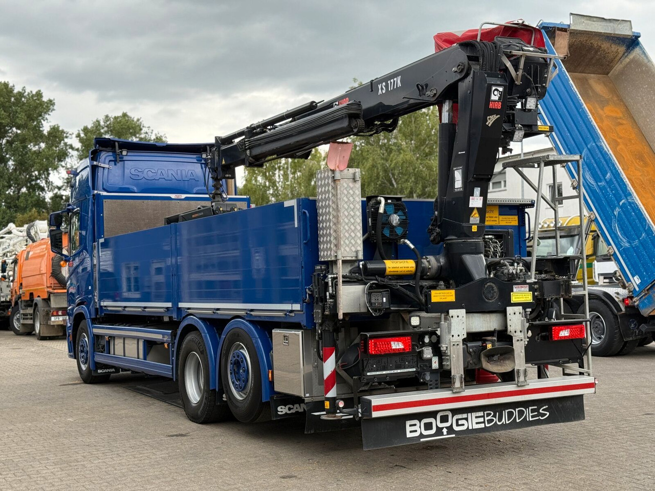 Scania R500 6x2 Pritsche mit Kran HIAB 177K PRO - Camión grúa: foto 5 Scania R500 6x2 Pritsche mit Kran HIAB 177K PRO - Camión grúa: foto 5