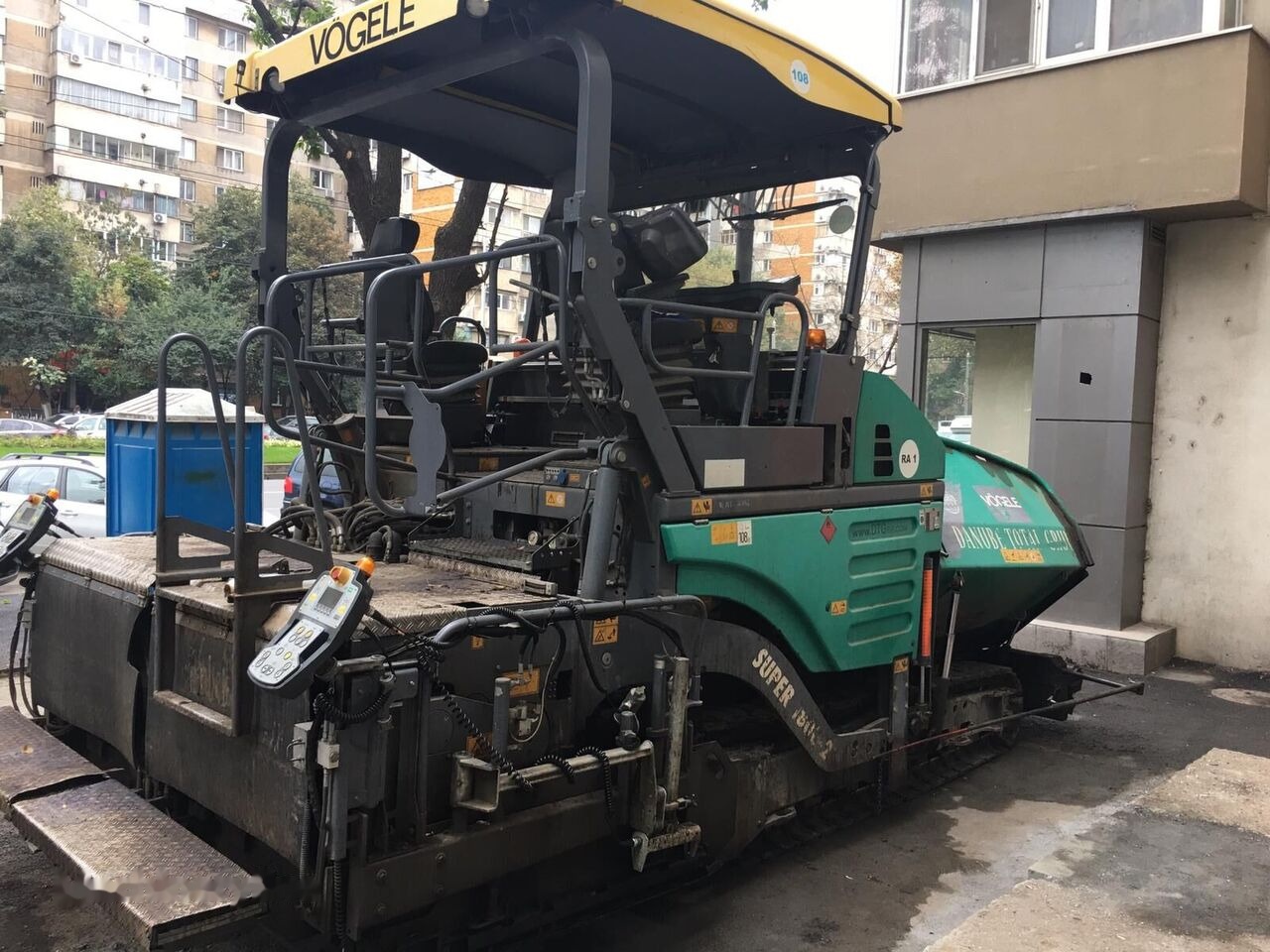 Vögele Super 1800-2 - Pavimentadora de asfalto: foto 2 Vögele Super 1800-2 - Pavimentadora de asfalto: foto 2