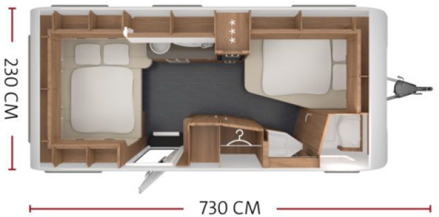 Tabbert Da Vinci 490 TD 2,3 Dachklima,Markise - Caravana: foto 2 Tabbert Da Vinci 490 TD 2,3 Dachklima,Markise - Caravana: foto 2