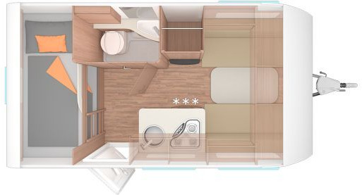 Weinsberg CaraOne 400 LK Auflastung 1200 kg - Caravana: foto 2 Weinsberg CaraOne 400 LK Auflastung 1200 kg - Caravana: foto 2