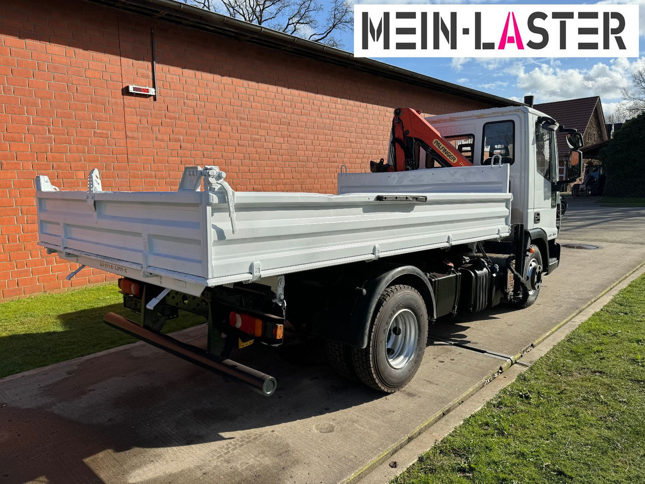 Furgoneta basculante Iveco ML75E16 3 S-Kipper Kran PK  9,4m-550 kg Greifer: foto 6