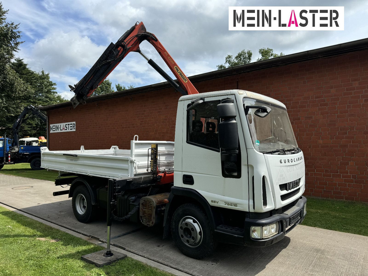 Furgoneta basculante Iveco ML75E16 3 S-Kipper Kran PK  9,4m-550 kg Greifer: foto 16