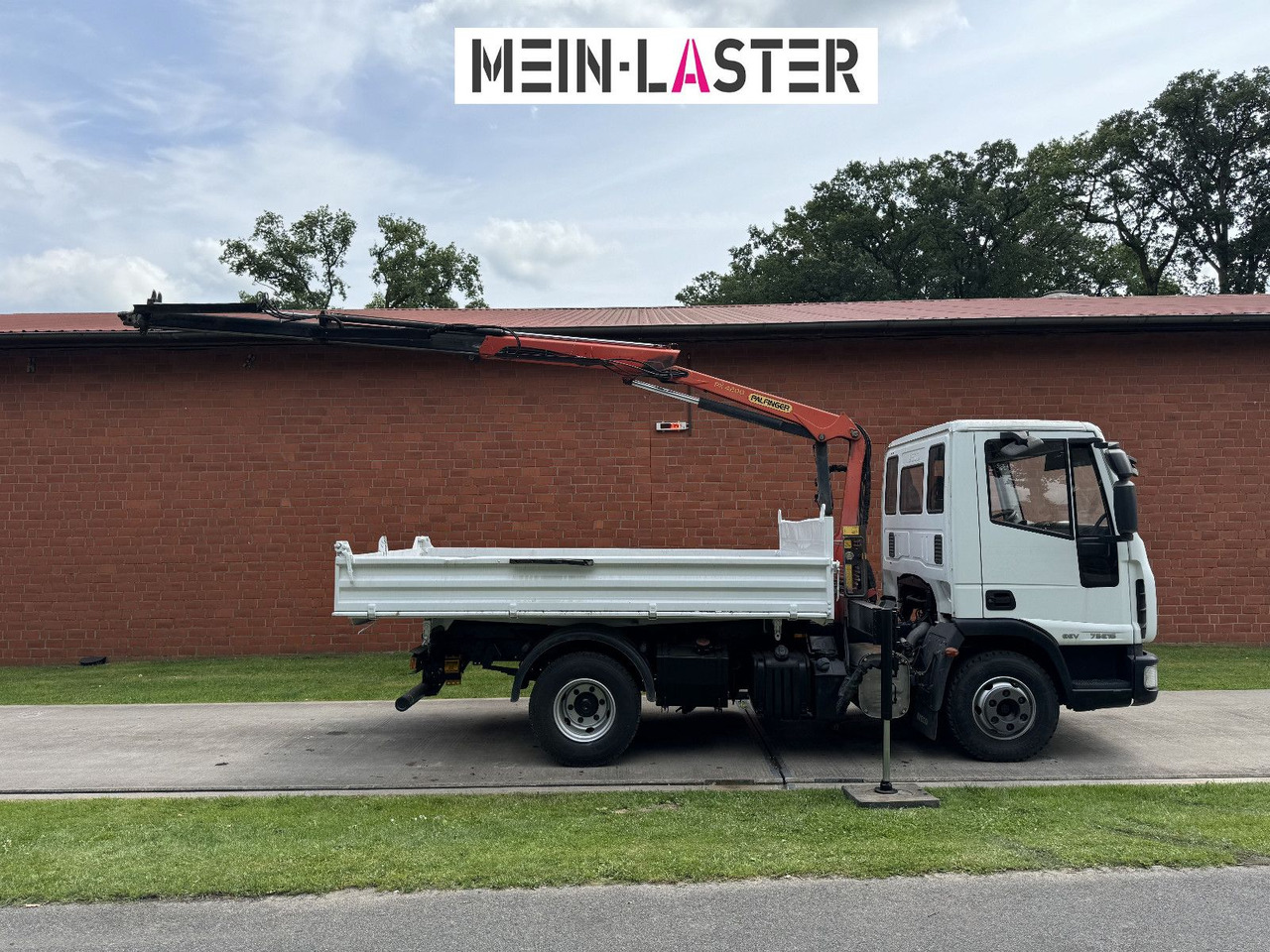 Furgoneta basculante Iveco ML75E16 3 S-Kipper Kran PK  9,4m-550 kg Greifer: foto 17