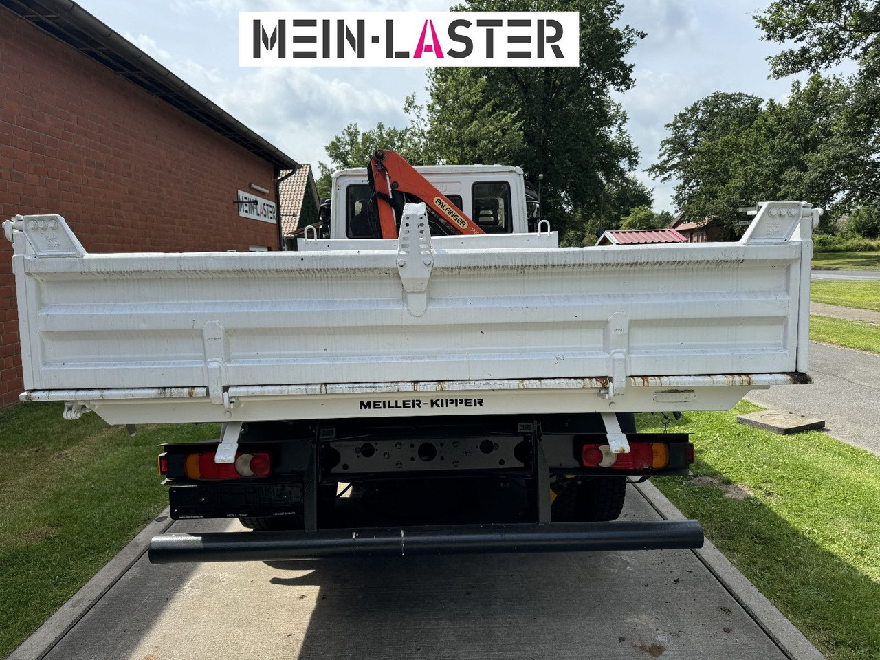 Furgoneta basculante Iveco ML75E16 3 S-Kipper Kran PK  9,4m-550 kg Greifer: foto 7