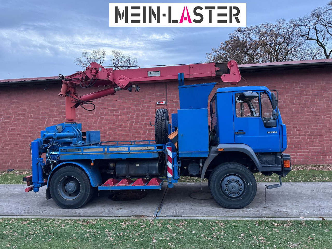 MAN 18.232 4x4 Atlas AK 5002 14m 1.390 kg Seilwinde - Camión grúa: foto 5 MAN 18.232 4x4 Atlas AK 5002 14m 1.390 kg Seilwinde - Camión grúa: foto 5