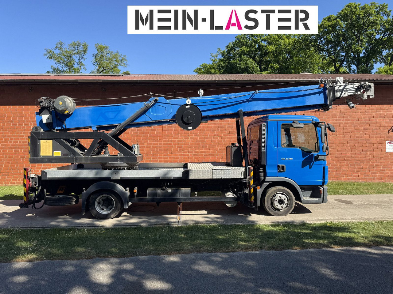 MAN 8.180 Emminghaus kein Böcker Klaas 33 Meter FB - Camión grúa: foto 5 MAN 8.180 Emminghaus kein Böcker Klaas 33 Meter FB - Camión grúa: foto 5