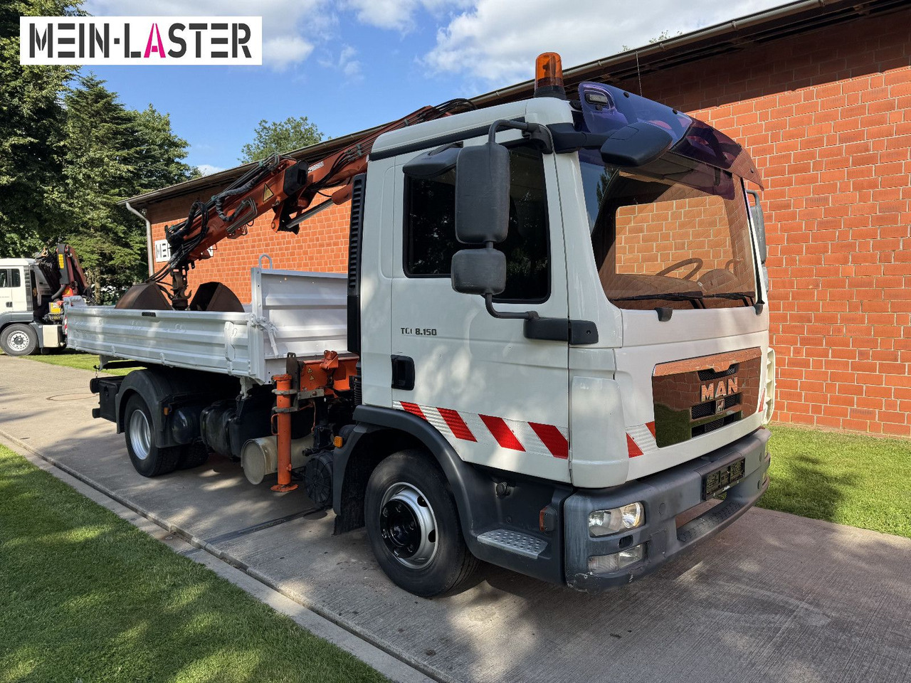 MAN TGL 8.150 3 S-Kipper Atlas 75 10m -1t. Funk FB - Furgoneta basculante: foto 4 MAN TGL 8.150 3 S-Kipper Atlas 75 10m -1t. Funk FB - Furgoneta basculante: foto 4