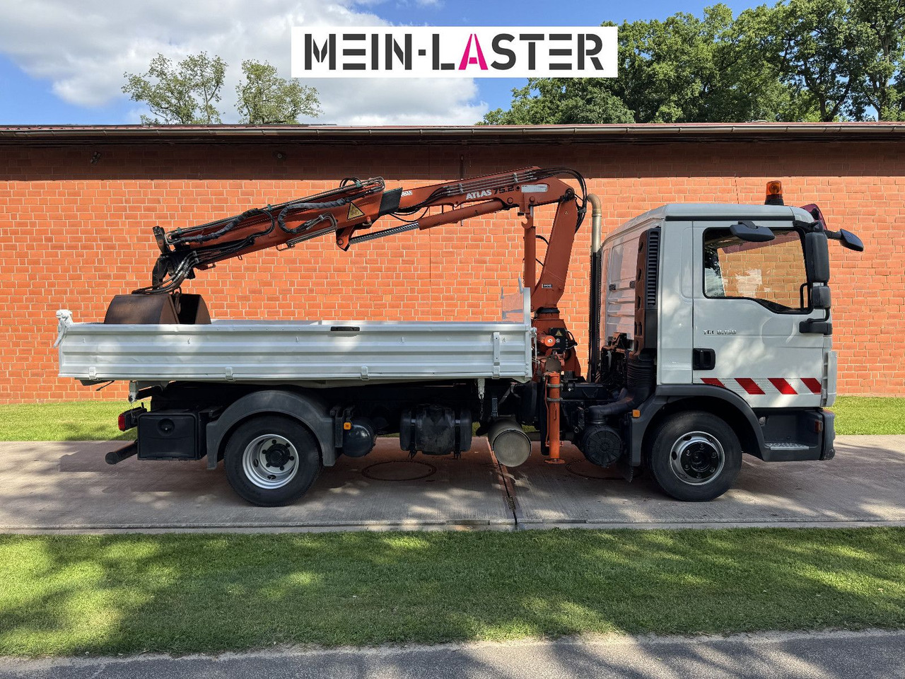 MAN TGL 8.150 3 S-Kipper Atlas 75 10m -1t. Funk FB - Furgoneta basculante: foto 5 MAN TGL 8.150 3 S-Kipper Atlas 75 10m -1t. Funk FB - Furgoneta basculante: foto 5