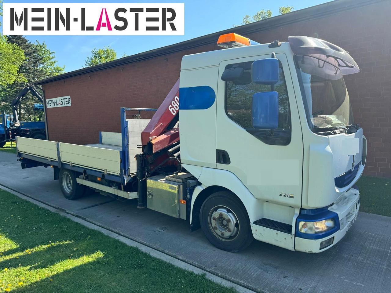 Renault Midlum 220 HMF 683 K4 15m-400 Kg Funk Seilwinde - Camión grúa: foto 3 Renault Midlum 220 HMF 683 K4 15m-400 Kg Funk Seilwinde - Camión grúa: foto 3