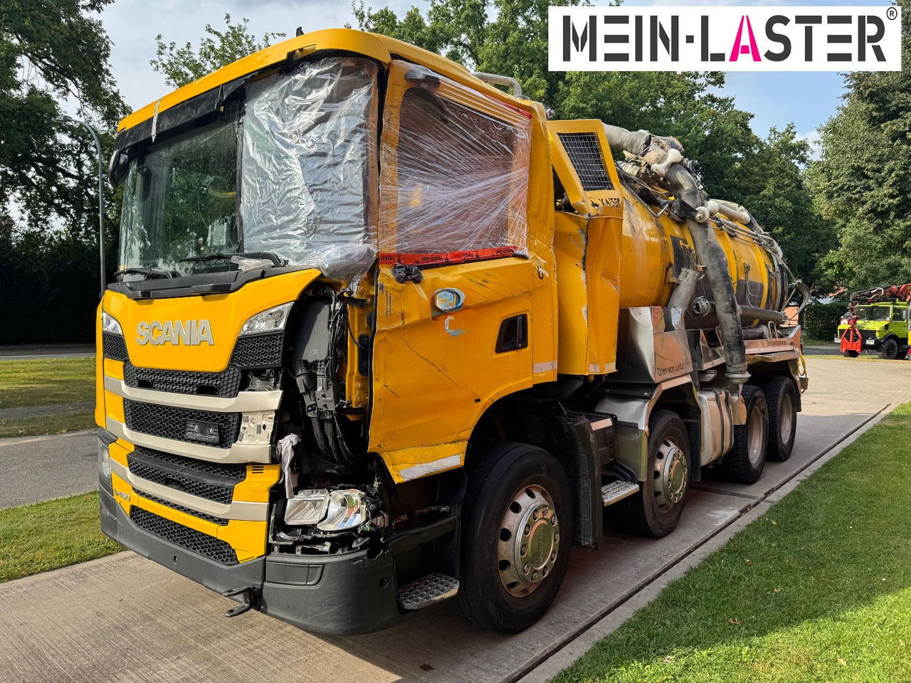 Scania G 450 8x4 Kaiser Twister Komfort V2A Funk - Limpieza de alcantarillado: foto 2 Scania G 450 8x4 Kaiser Twister Komfort V2A Funk - Limpieza de alcantarillado: foto 2