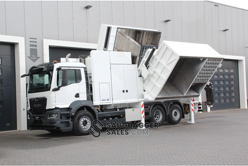 Limpieza de alcantarillado MAN TGS 26.510 6X2-4 BL CH MTS DINO 8 SAUGBAGGER: foto 6