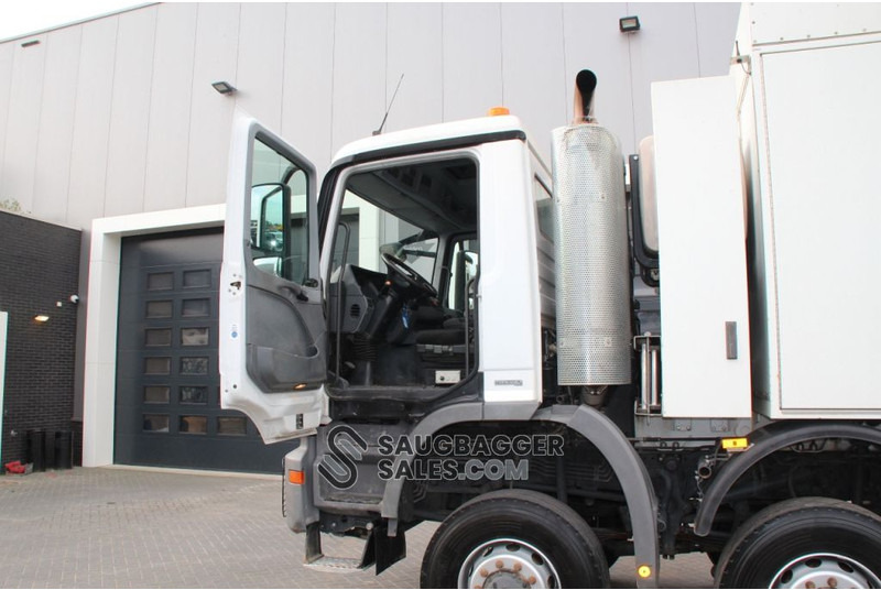 Limpieza de alcantarillado Mercedes-Benz Actros 4141 RSP 2014 Saugbagger 8x8: foto 15