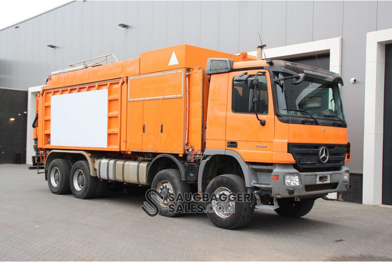 Limpieza de alcantarillado Mercedes-Benz Actros 4144 RSP 2006 Saugbagger: foto 8