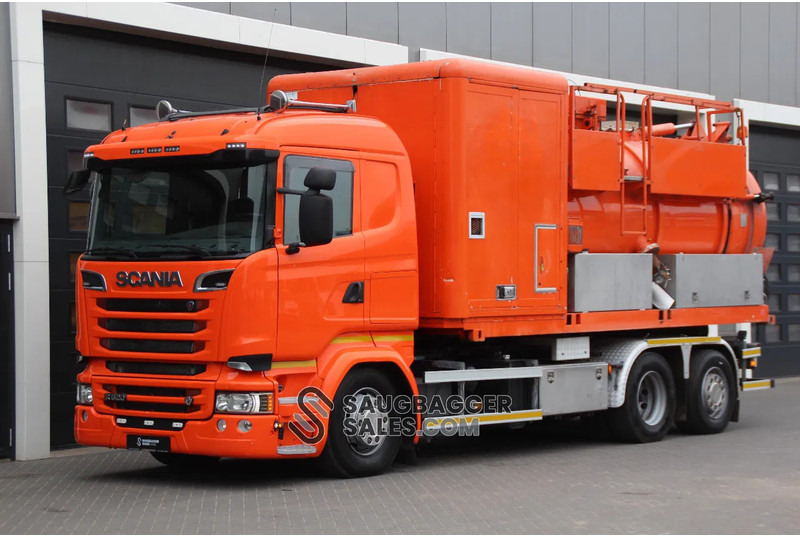 Scania R520 V8 KOKS MegaVac Loader 8000 Evo – Dry material unit - Limpieza de alcantarillado: foto 1 Scania R520 V8 KOKS MegaVac Loader 8000 Evo – Dry material unit - Limpieza de alcantarillado: foto 1