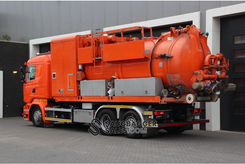 Scania R520 V8 KOKS MegaVac Loader 8000 Evo – Dry material unit - Limpieza de alcantarillado: foto 3 Scania R520 V8 KOKS MegaVac Loader 8000 Evo – Dry material unit - Limpieza de alcantarillado: foto 3