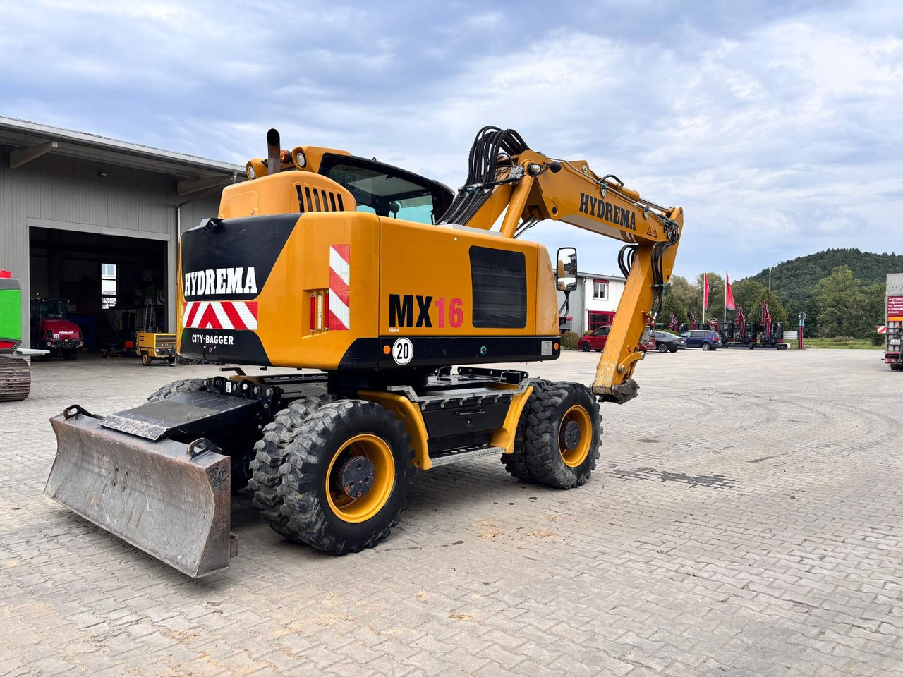 Hydrema MX 16 - Excavadora de ruedas: foto 3 Hydrema MX 16 - Excavadora de ruedas: foto 3