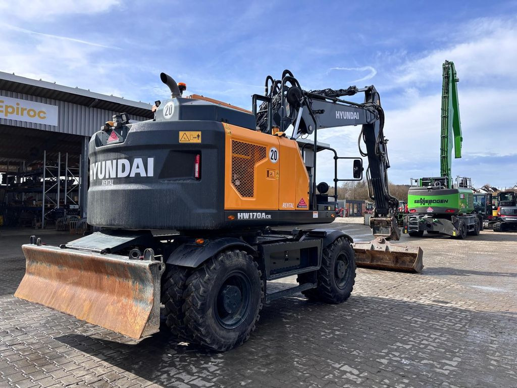Hyundai HW170ACR Hyundai HW170ACR - Excavadora de ruedas: foto 4 Hyundai HW170ACR Hyundai HW170ACR - Excavadora de ruedas: foto 4