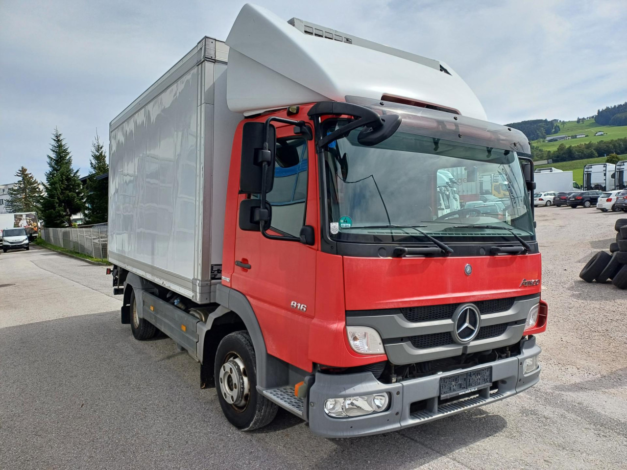 MERCEDES-BENZ 816 Euro5 AHK Luftfeder - Furgoneta frigorifica: foto 1 MERCEDES-BENZ 816 Euro5 AHK Luftfeder - Furgoneta frigorifica: foto 1