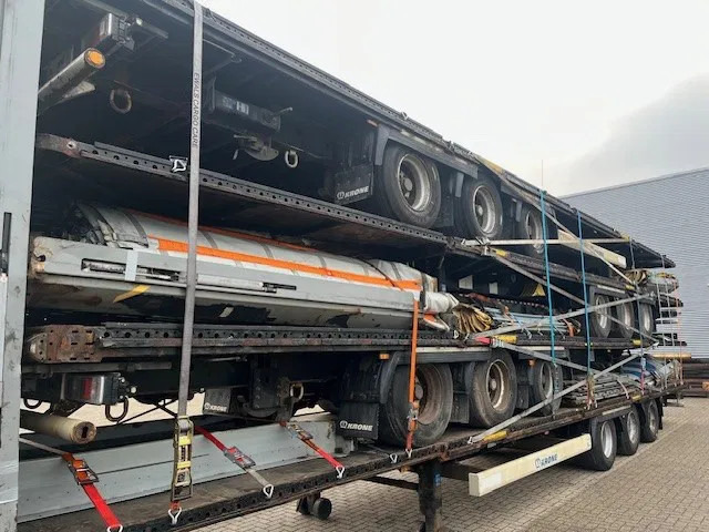 Krone multiple 2014 & 2015 XL P400 mega huckepack curtain sided trailer stacks - Semirremolque caja cerrada: foto 5 Krone multiple 2014 & 2015 XL P400 mega huckepack curtain sided trailer stacks - Semirremolque caja cerrada: foto 5