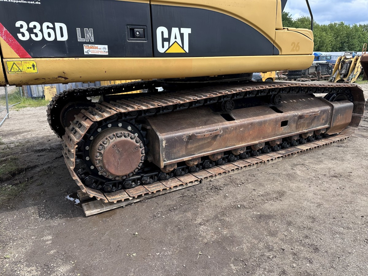 Excavadora de cadenas CATERPILLAR 336 D LN +New chains+Sprocket German machine!: foto 22
