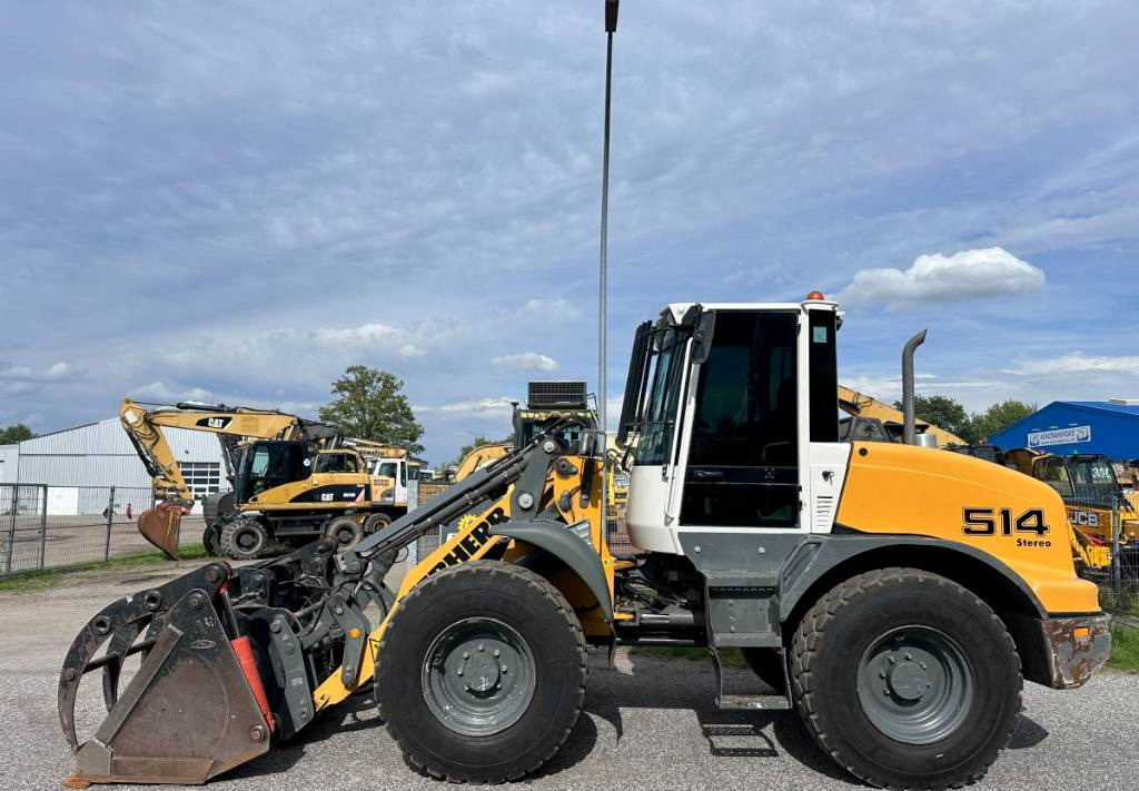 Liebherr L 514 Stereo +30 Kmh Klima 3er Kreis Greifschaufel - Cargadora de ruedas: foto 1 Liebherr L 514 Stereo +30 Kmh Klima 3er Kreis Greifschaufel - Cargadora de ruedas: foto 1