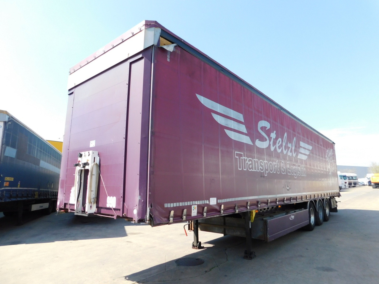 Fliegl Sds 390 - Semirremolque lona: foto 1 Fliegl Sds 390 - Semirremolque lona: foto 1