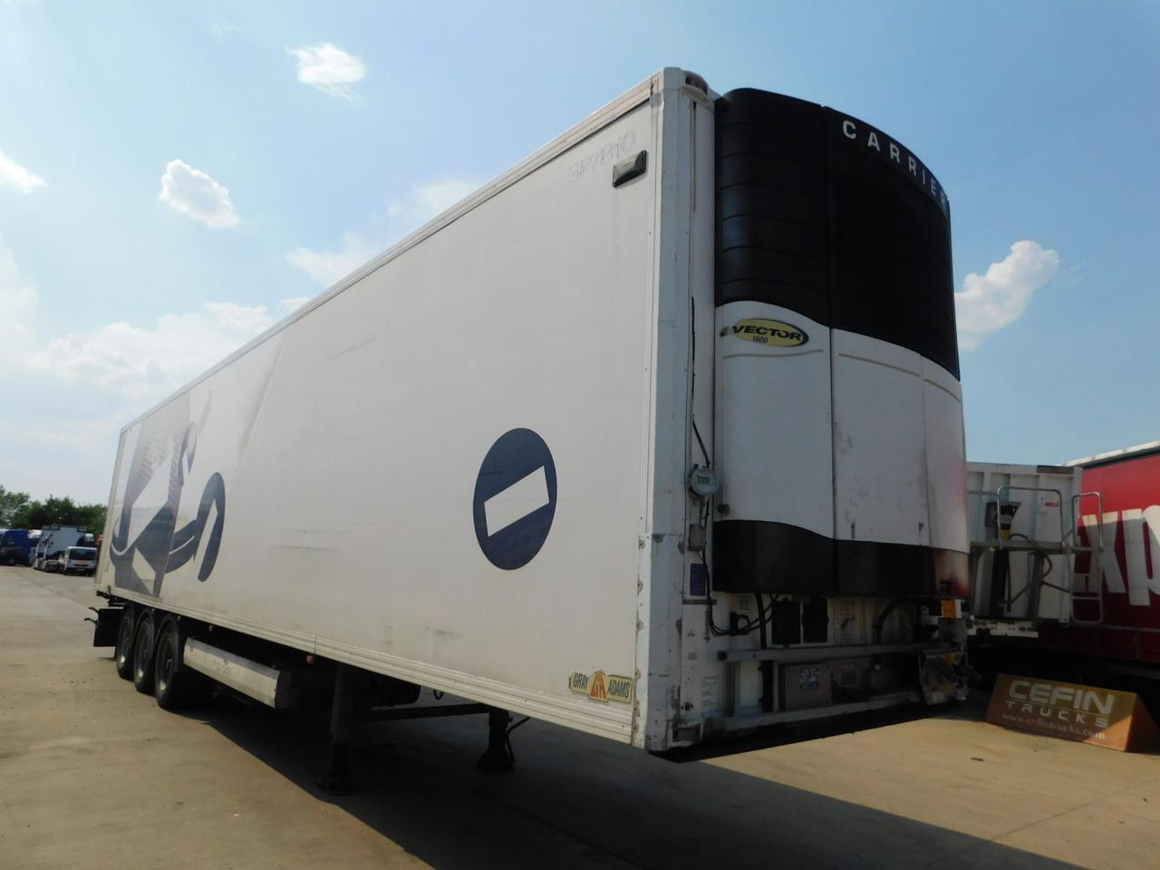 Gray adams Ga3b9 - Semirremolque frigorífico: foto 2 Gray adams Ga3b9 - Semirremolque frigorífico: foto 2