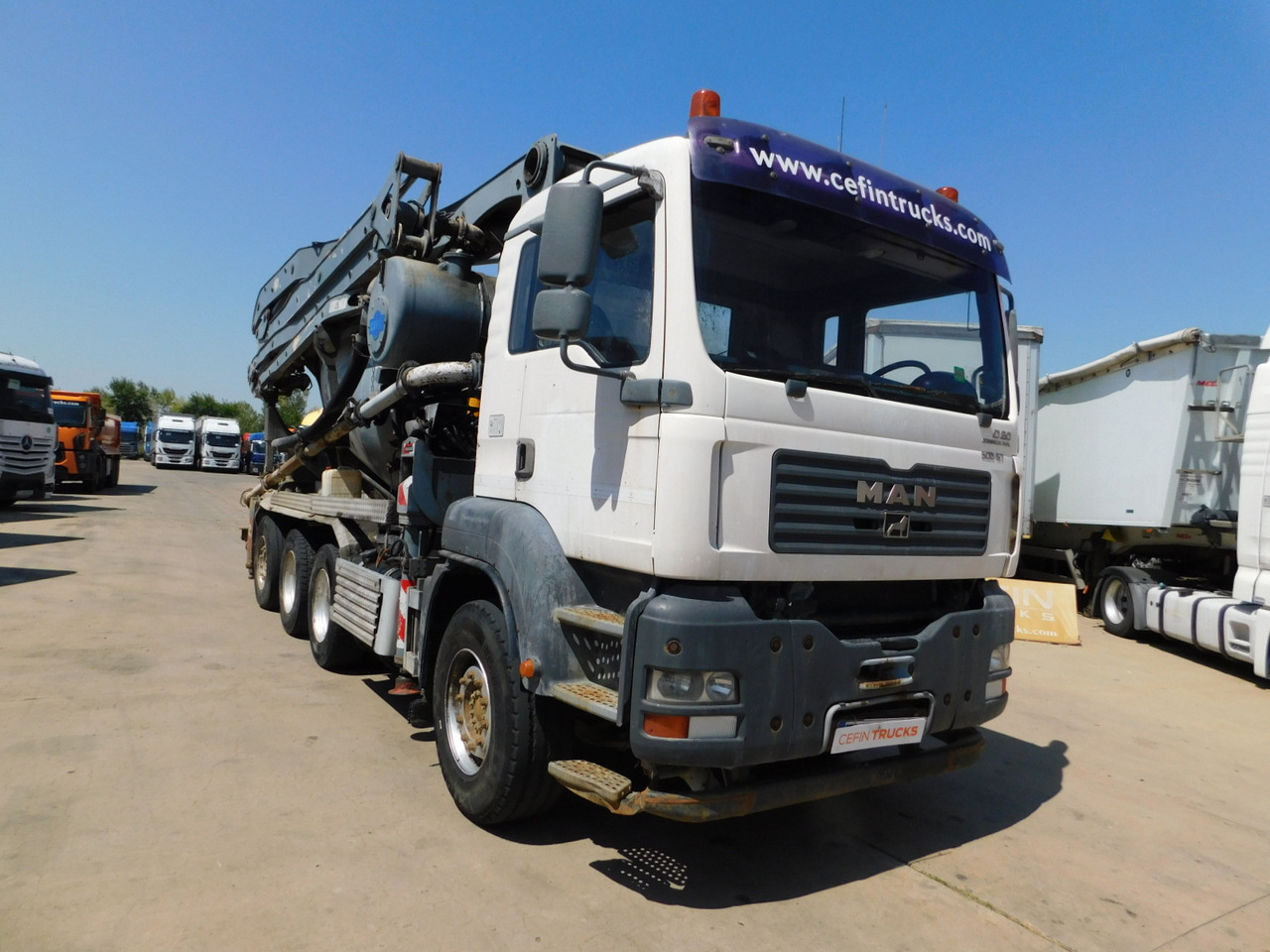 Man Tga 35390 - Camión hormigonera: foto 2 Man Tga 35390 - Camión hormigonera: foto 2