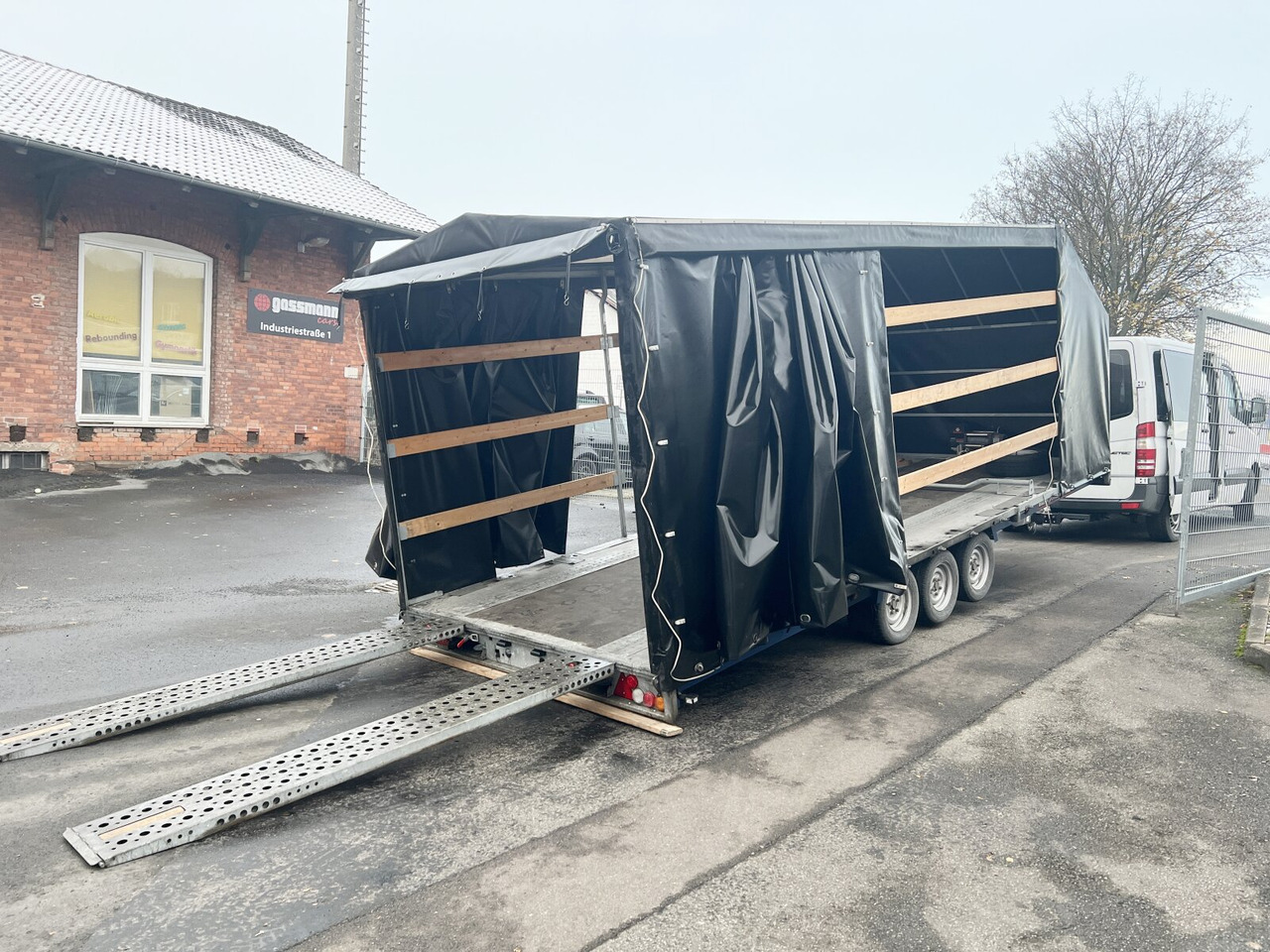 Remolque góndola rebajadas para transporte de equipos pesados Brian James CarGO Connect Brian James CarGO Connect, Plane, Winde: foto 8