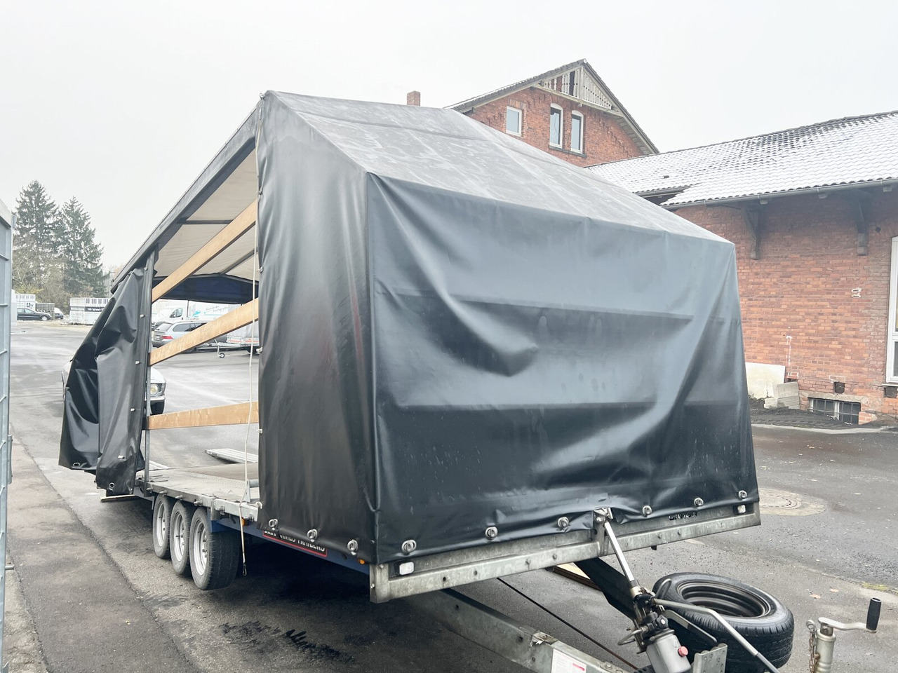 Remolque góndola rebajadas para transporte de equipos pesados Brian James CarGO Connect Brian James CarGO Connect, Plane, Winde: foto 11
