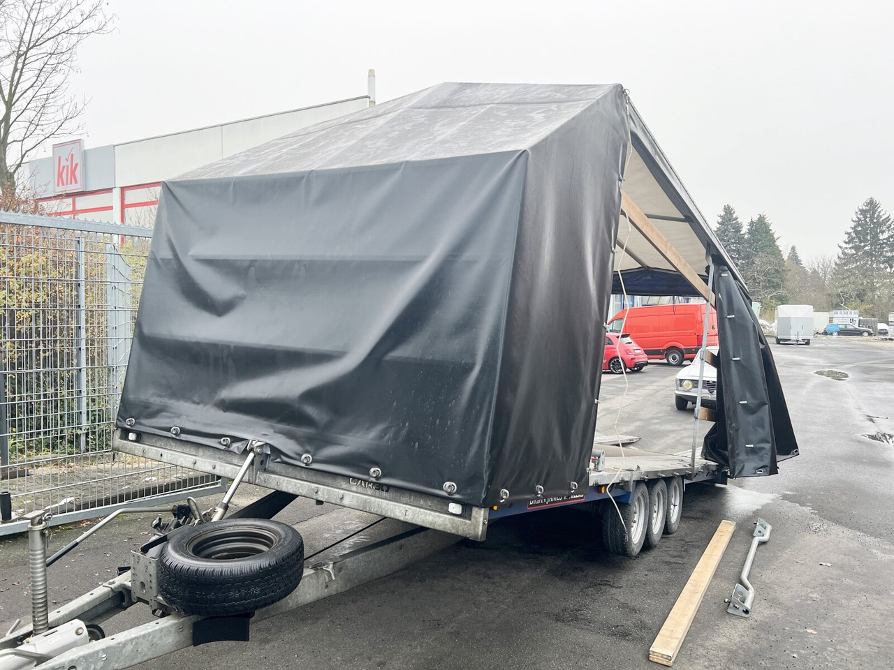 Remolque góndola rebajadas para transporte de equipos pesados Brian James CarGO Connect Brian James CarGO Connect, Plane, Winde: foto 10