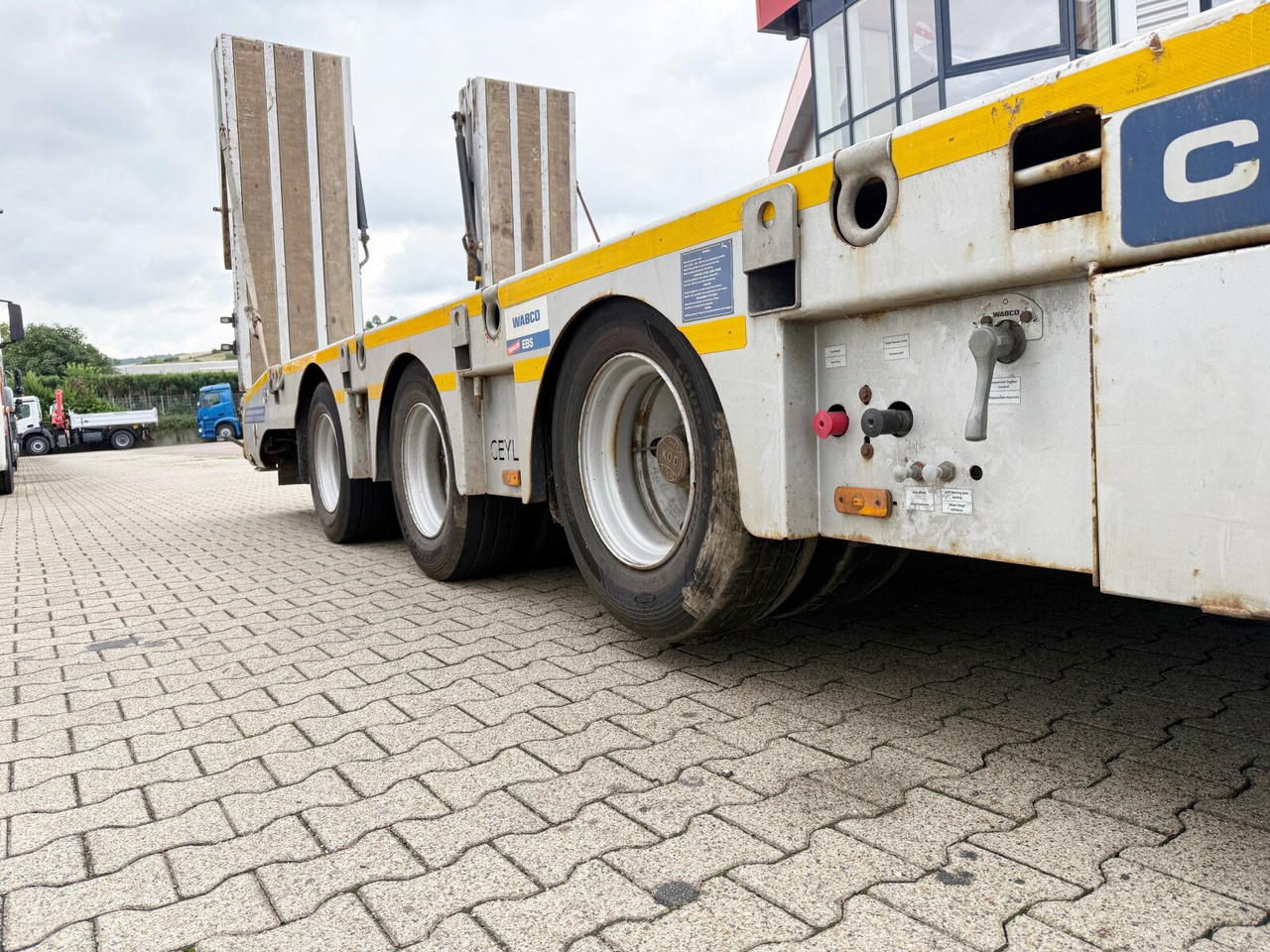 CYL 3 CYL 3, mit Lift-/Lenkachse, faltbare Rampen - Semirremolque góndola rebajadas: foto 2 CYL 3 CYL 3, mit Lift-/Lenkachse, faltbare Rampen - Semirremolque góndola rebajadas: foto 2