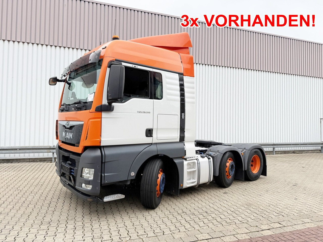 MAN TGX 26.510 6X2/4 BLS TGX 26.510 6X2/4 BLS, Intarder, Vorlauflenk-/lift, Standklima, XXL-Fahrerhaus, 70t - Cabeza tractora: foto 1 MAN TGX 26.510 6X2/4 BLS TGX 26.510 6X2/4 BLS, Intarder, Vorlauflenk-/lift, Standklima, XXL-Fahrerhaus, 70t - Cabeza tractora: foto 1