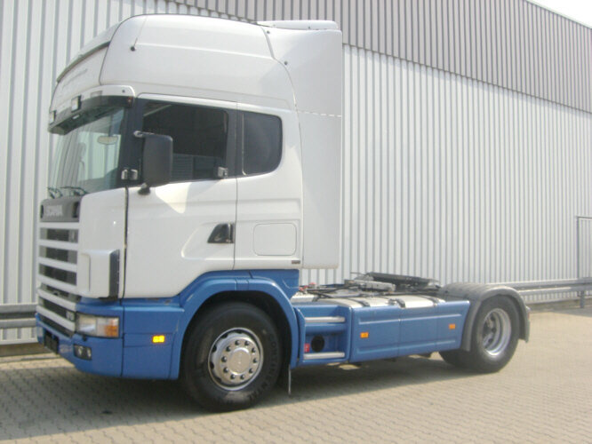 Scania 124 R 470 4x2 124R470 4x2, Kipphydraulik, 6 Zylinder - Cabeza tractora: foto 1 Scania 124 R 470 4x2 124R470 4x2, Kipphydraulik, 6 Zylinder - Cabeza tractora: foto 1