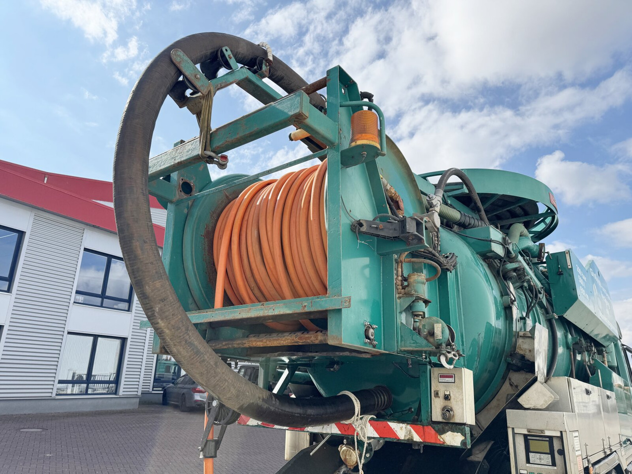 Camión Mercedes-Benz Actros 3348 6x4 Actros 3348 6x4, V8, Kroll Saug-/Spülwagen ca. 14m³, Wasserrückgewinnung, Funk: foto 14