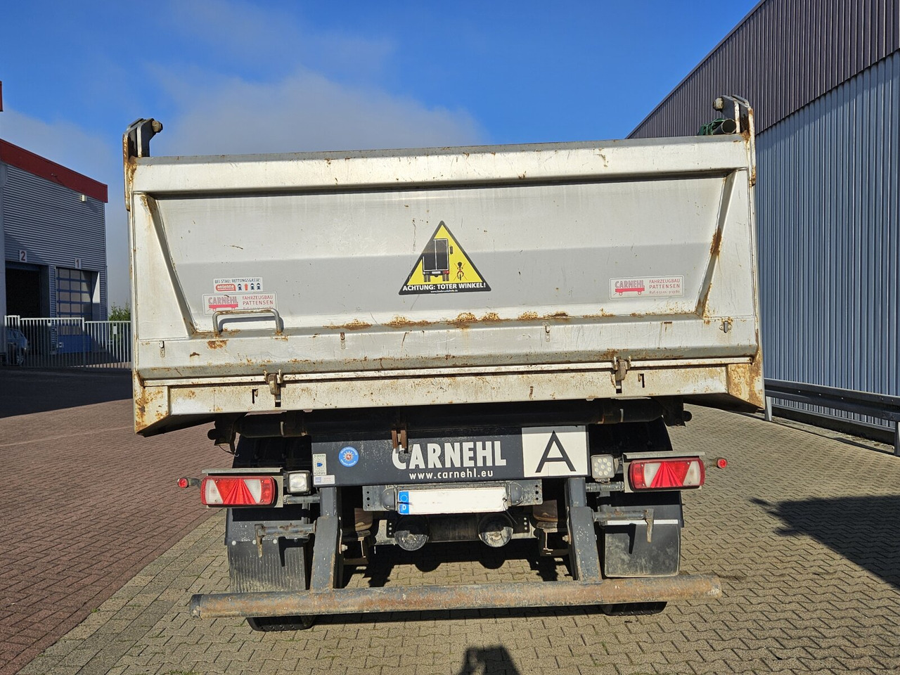 Remolque volquete Carnehl CTK/A CTK/A, Alu-Bordwände, Rollplane, ca. 10m³: foto 10