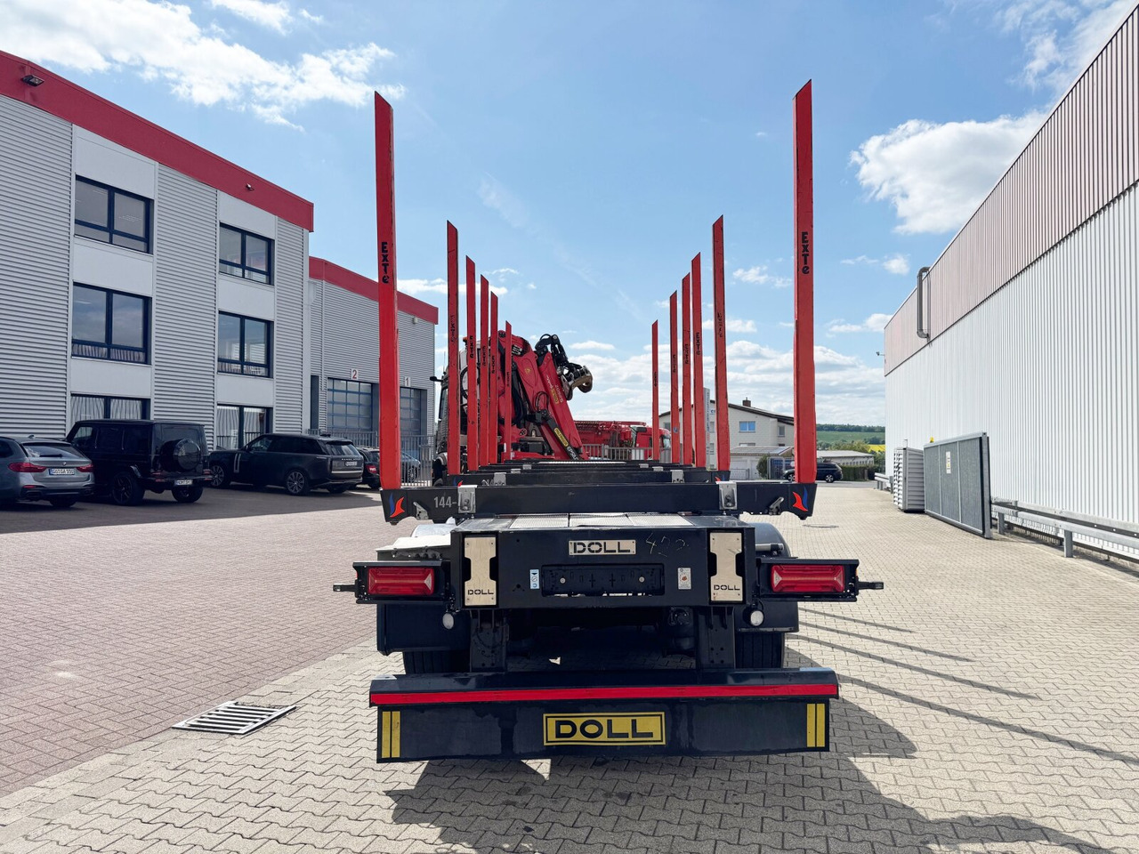 Semirremolque maderero Doll LOGO H3L-14XL LOGO H3L-14XL, Liftachse, Nachlauflenkachse, teleskopierbar 9,4m-12,9: foto 10