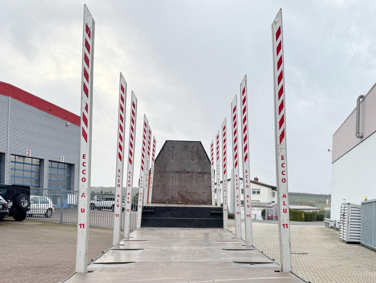 ECCO ALU Schemel/Rungen ECCO ALU Schemel/Rungen, 12x Neuwertig - Camión forestal: foto 5 ECCO ALU Schemel/Rungen ECCO ALU Schemel/Rungen, 12x Neuwertig - Camión forestal: foto 5