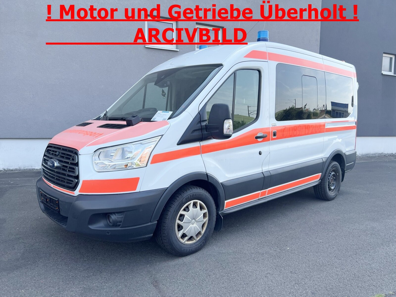 Ford Transit 2.2 TDCI 4x2 Transit 2.2 TDCI 4x2, Krankentransporter - Ambulancia: foto 1 Ford Transit 2.2 TDCI 4x2 Transit 2.2 TDCI 4x2, Krankentransporter - Ambulancia: foto 1