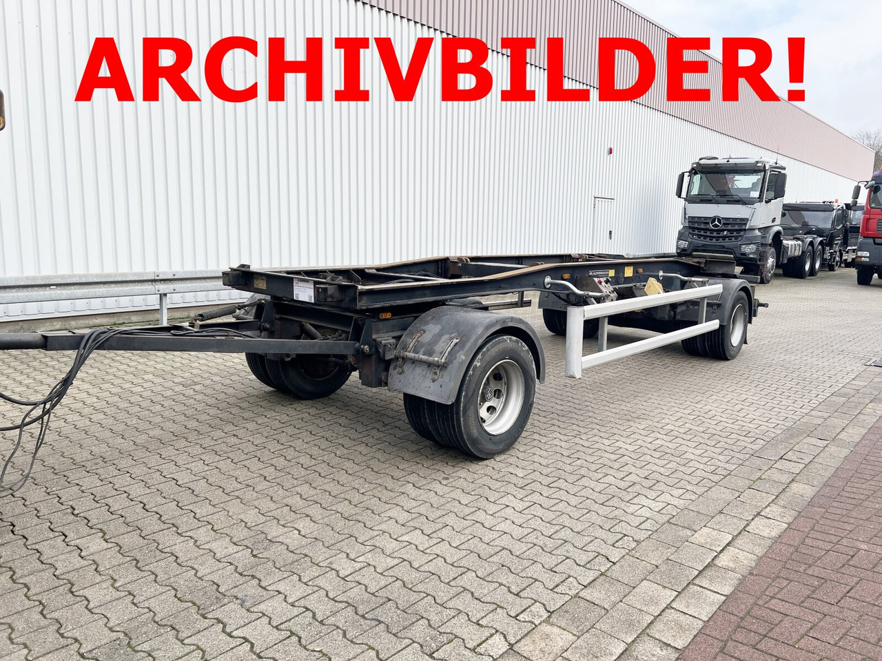 HSA 18.65 Schlittenabroller HUEFFERMANN HSA 18.65 Schlittenabroller - Remolque multilift/ Portacontenedores de cadenas: foto 1 HSA 18.65 Schlittenabroller HUEFFERMANN HSA 18.65 Schlittenabroller - Remolque multilift/ Portacontenedores de cadenas: foto 1